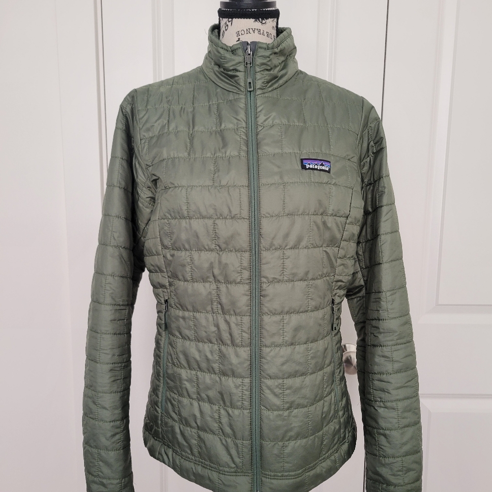 Patagonia Green Puffer Jacket